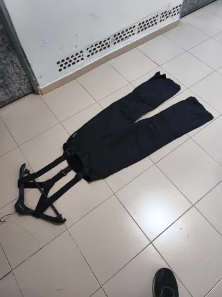 Pantalón de esquí infantil negro