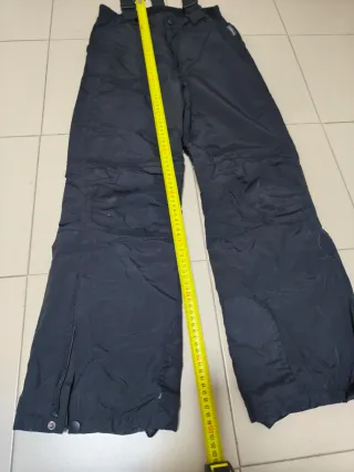 Pantalón de esquí infantil negro