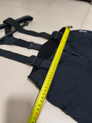 Pantalón de esquí infantil negro