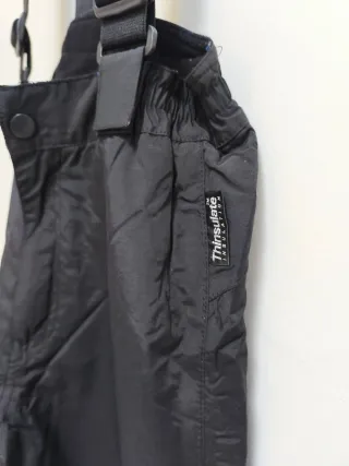 Pantalón de esquí infantil negro