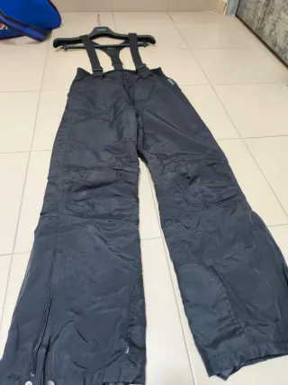 Pantalón de esquí infantil negro