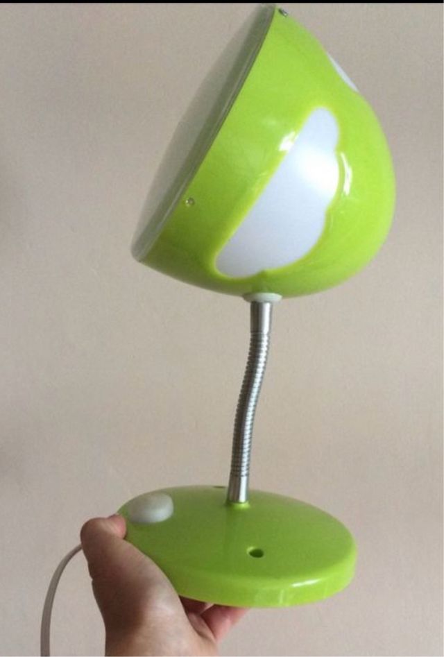 Lampada verde per bambini
