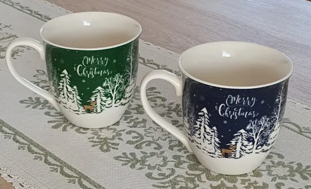 Tazze natalizie set 2 pezzi