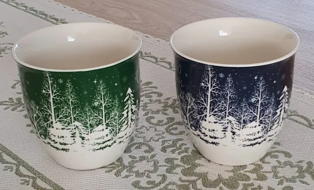 Tazze natalizie set 2 pezzi