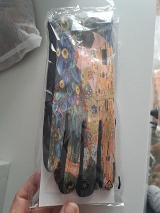 Guantes El Beso Klimt piel