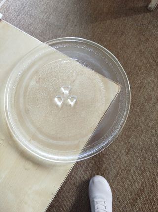 Plato de microondas.