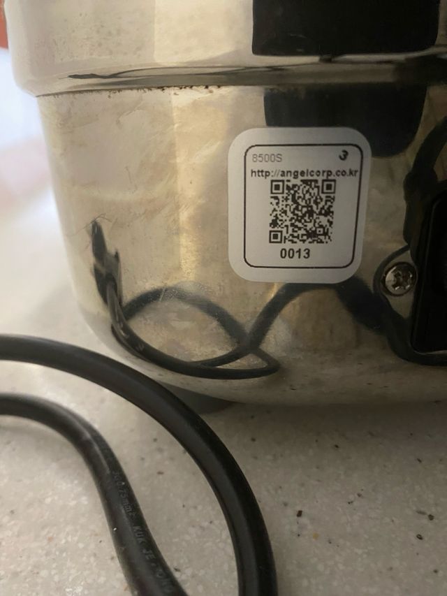 Exprimidor Angel 8500S Acero Inoxidable