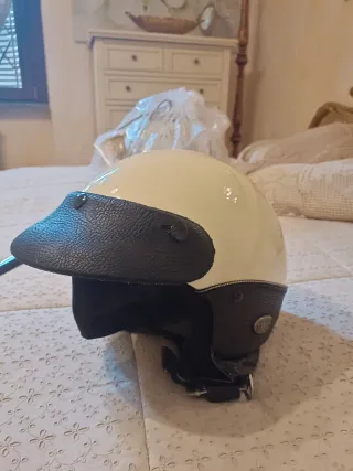 Casco stile Chips beige immacolato