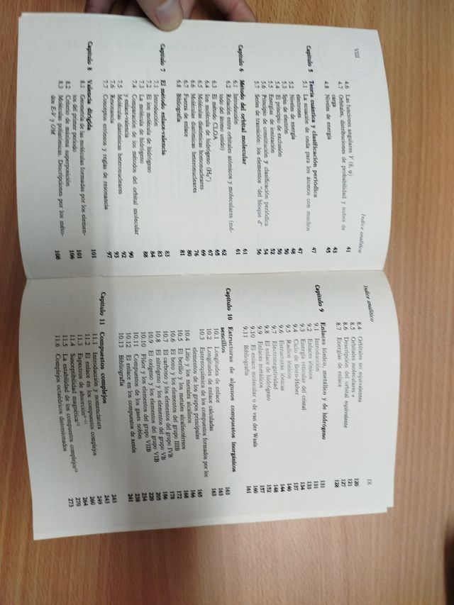 Valencia y estructura molecular