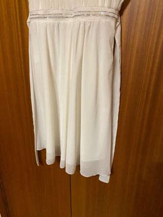 Vestido fiesta blanco Marta en Brazil