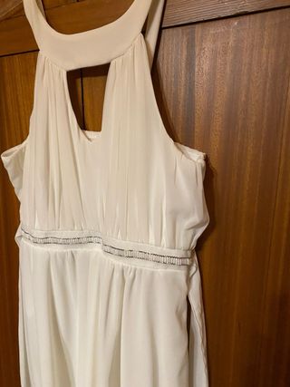 Vestido fiesta blanco Marta en Brazil