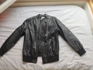 Cazadora Zara Cuero Talla 11/12 Años