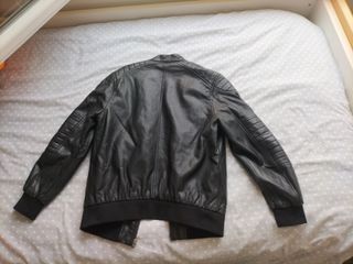 Cazadora Zara Cuero Talla 11/12 Años