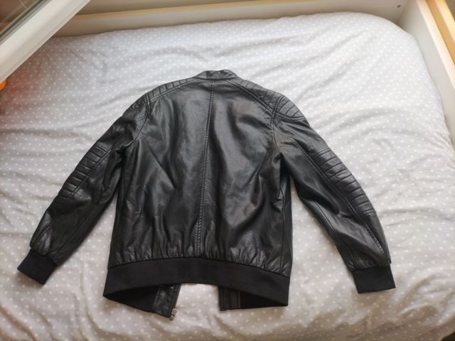 Cazadora Zara Cuero Talla 11/12 Años