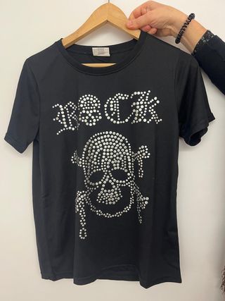 Camiseta graffiti multicolor