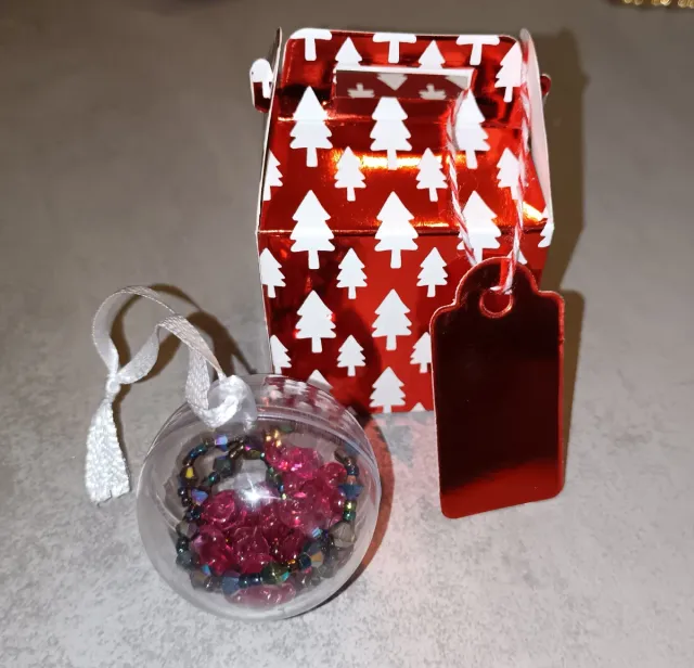 Pulsera de Navidad multicolor