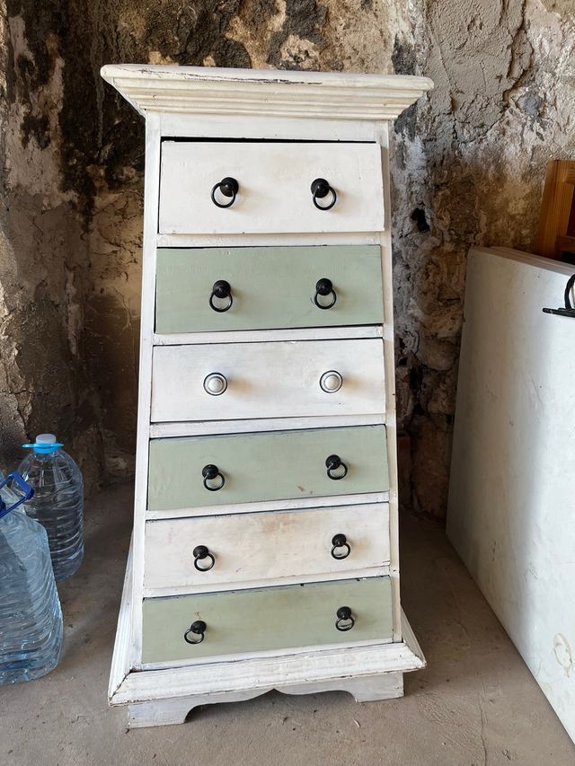 Cajonera Piramide Vintage in Legno