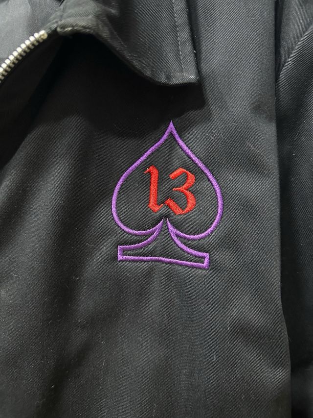 Chaqueta Lucky 13 Bordada Psychobilly Rockabilly