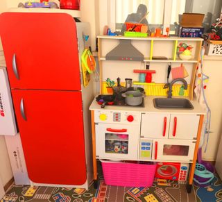 Cocina de juguete Lidl + nevera + microondas