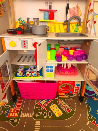 Cocina de juguete Lidl + nevera + microondas