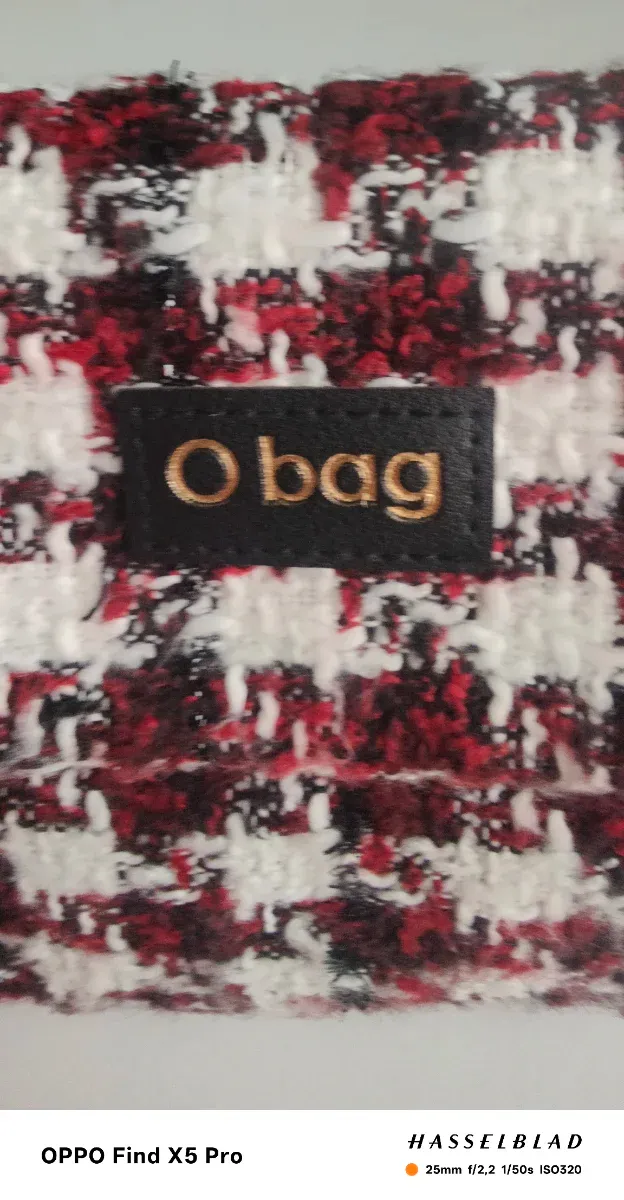 Pochette O bag fantasia tartan