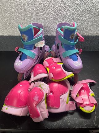 Patines ajustables niña Frozen
