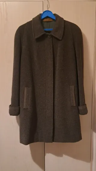 Abrigo de lana y alpaca