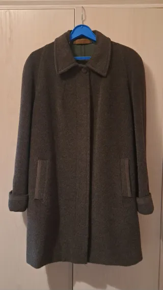 Abrigo de lana y alpaca