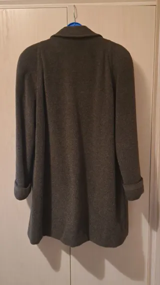 Abrigo de lana y alpaca