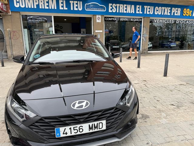 Hyundai i20 pegatina C de la DGT