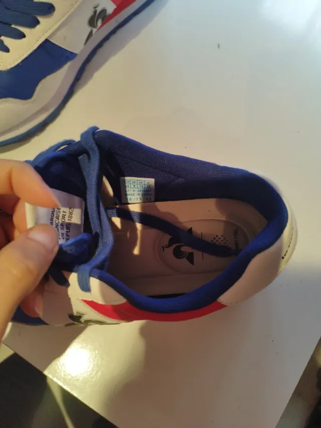 Zapatillas Le Coq Sportif Beige/Azul/Rojo