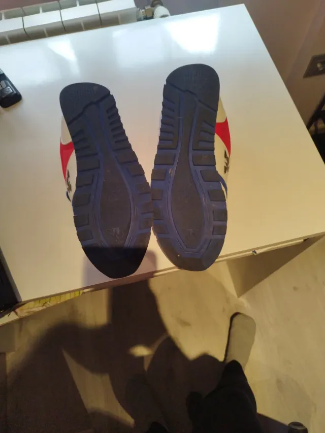 Zapatillas Le Coq Sportif Beige/Azul/Rojo