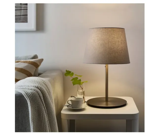 Tulipa para lámpara gris tela