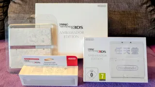 New Nintendo 3DS Ambassador Edition Blanca