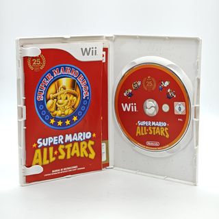 VIDEOJUEGO WII SUPER ALL STARS CON MANUALES (SON DOS CAJAS DE JUEGOS)