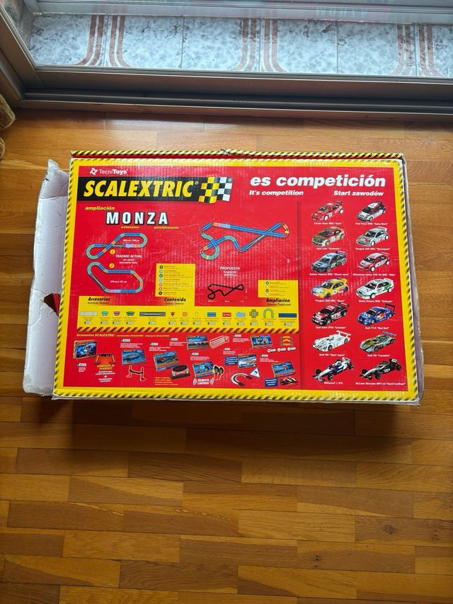 Scalextric Monza Set Coches y Pistas