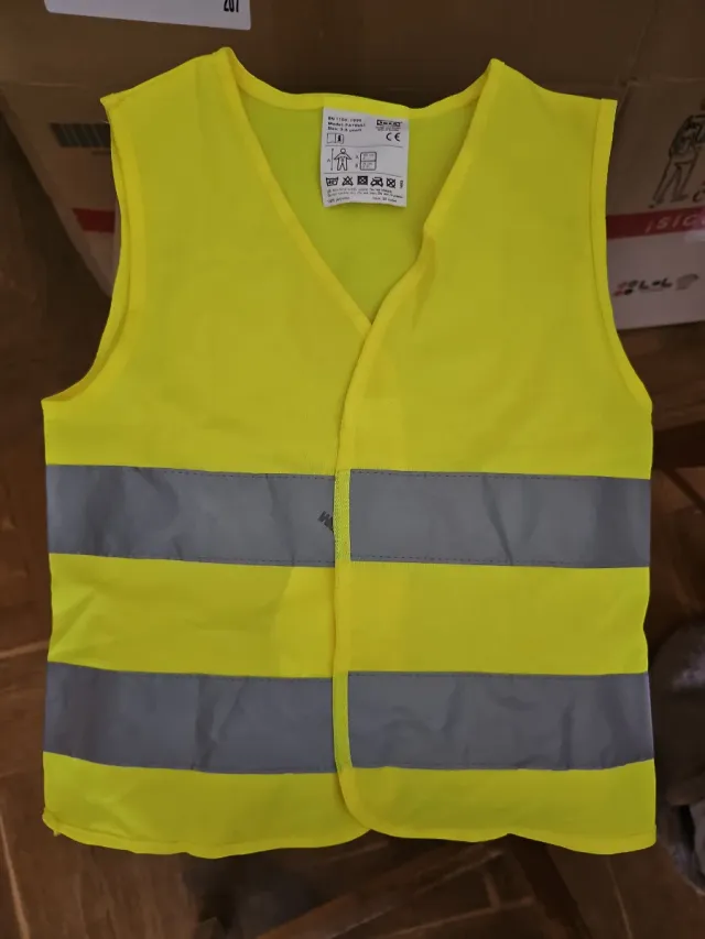 REGALO  Chaleco infantil seguridad fluorescente