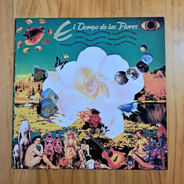 Vinilo "El tiempo de las flores" 1993 Recopilatori