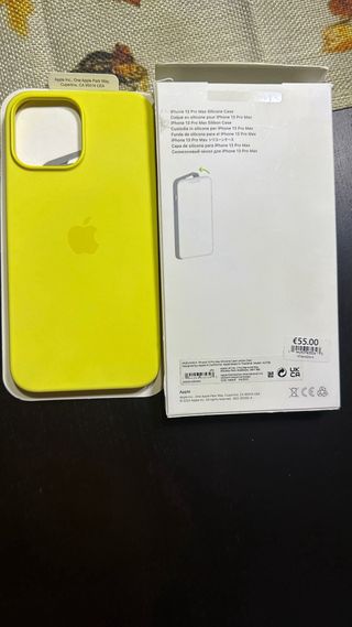 Custodia iPhone 13 Pro Max Gialla