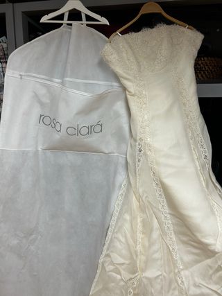 Vestido de Novia Rosa Clará Blanco