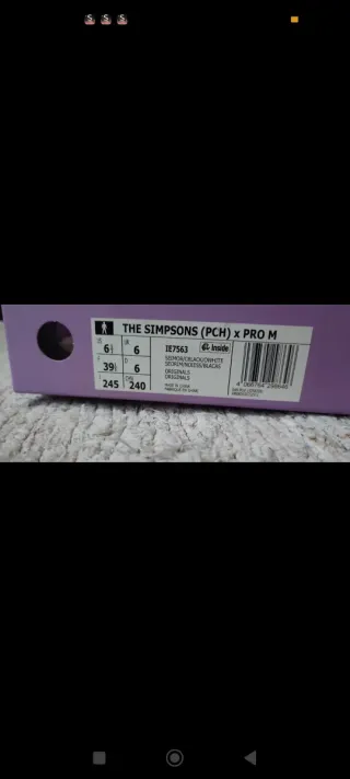 Adidas Simpsons Edición Limitada