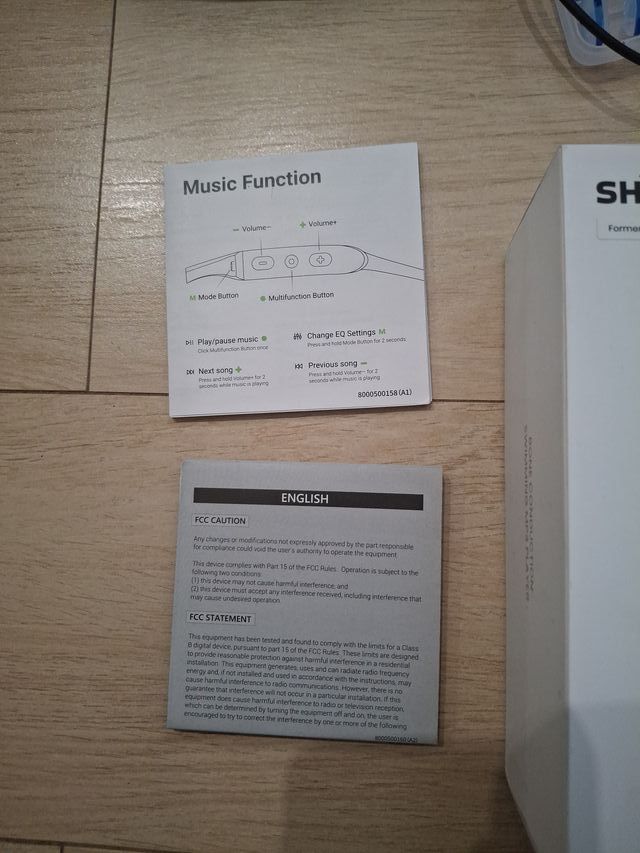 Shokz OpenSwim Auriculares Natación MP3