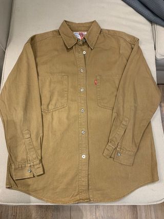Camisa Levi's Mujer Talla M Marrón