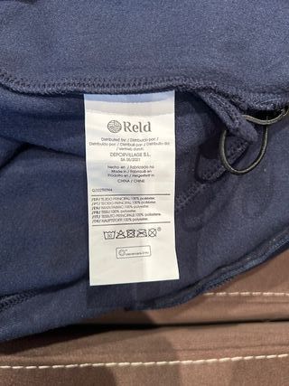 Chaqueta Polar Reld Talla L Azul