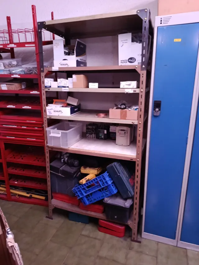 Estantería Metálica Gris