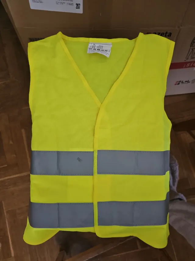 REGALO  Chaleco infantil seguridad fluorescente