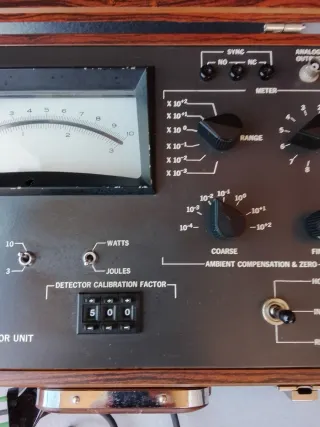 Radiometer indicator unit azienda EG&G 581-15 USA