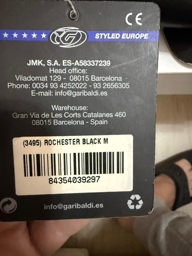 Guantes de cuero para moto garibaldi negros