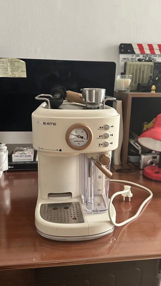 Cafetera Express CREATE Beige