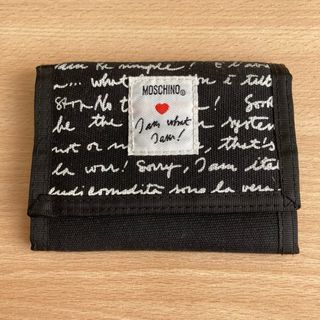 Portafoglio Moschino in tessuto - I am what I am!